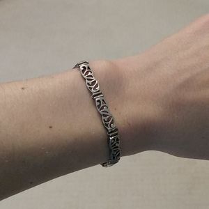 Sterling Silver filagree bracelet sterling silver